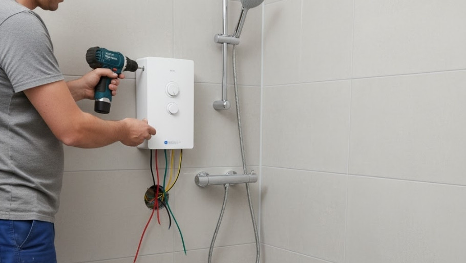 Get Your Free Quote for Electric Shower Installation from HV Electrical Services