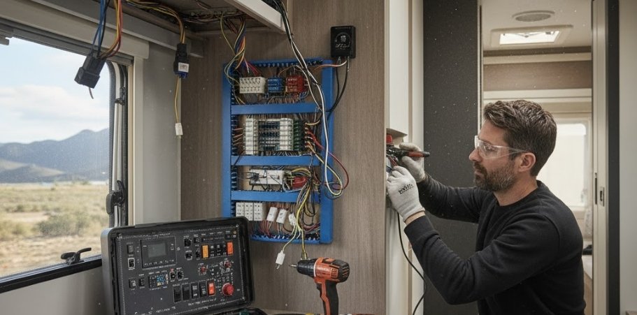 Why Caravan Electrical Systems Need Specialist Attention