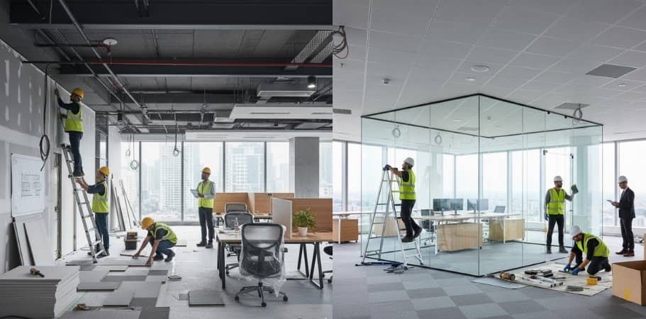Commercial Fit Out Services in Willington
