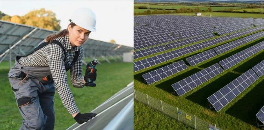 Ground Mount Solar Installation Services Barnard Castle