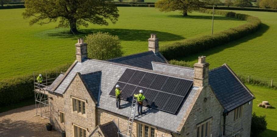 Solar Panel Installers in Stanley