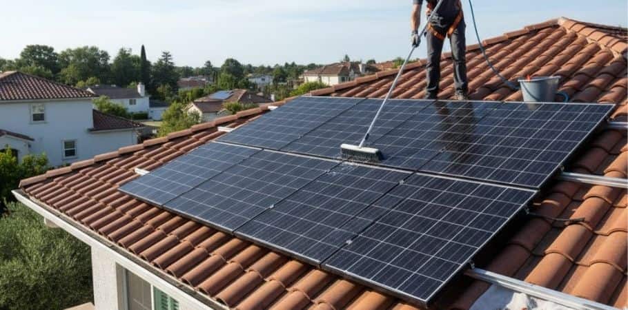 Solar Panel Maintenance Service Trimdon Colliery